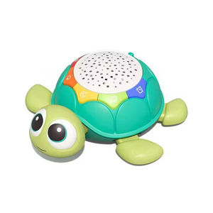 Giocattolo Elettrico a Forma di Tartaruga per l'Apprendimento dei Bambini con Testa Oscillante, Proiezione Luminosa, Musica e Telecomando - Product Image 2