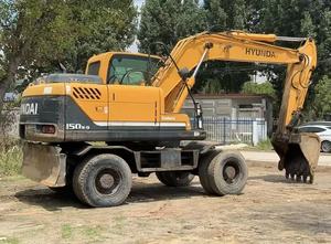 Precio Económico, Excavadora de Ruedas Hyundai 150W-9 Usada en China, Modelo 2023, de Corea, 15 Toneladas, Buena Calidad, Motor Cummins de 112kw, 5.9L, Brazo de 4600mm - Product Image 4