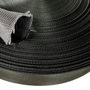 55MM <strong>50MM</strong> 45MM 32MM Black Nylon Tubular <strong>Webbing</strong> - Product Image 1