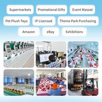 Juguetes de peluche al por mayor para el mercado masivo, juguetes de peluche para tiendas de regalos, juguetes de peluche en stock, juguetes de peluche de anime al por mayor