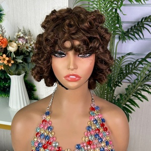 High Quality Brazilian Virgin Hair Loose Curl 100% Human Hair 180% Density Transparent Factory Price SDD Quality - Product Image 2