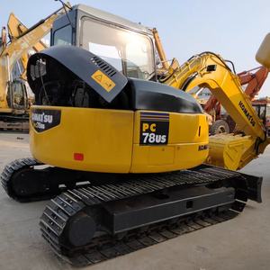 Excavadora usada KOMATSU PC78 PC70 PC60 PC55MR a precio económico en venta, excavadora KOMATSU PC78US con excelente rendimiento - Product Image 3
