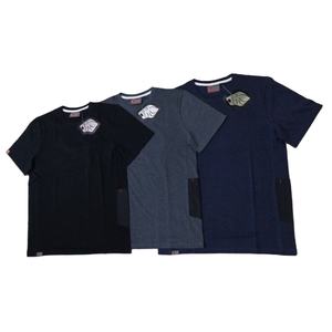 Camiseta de talla grande de 100% algodón de gran tamaño con logotipo personalizado 180gsm de punto transpirable de alta calidad para hombre en blanco de gran tamaño - Product Image 6