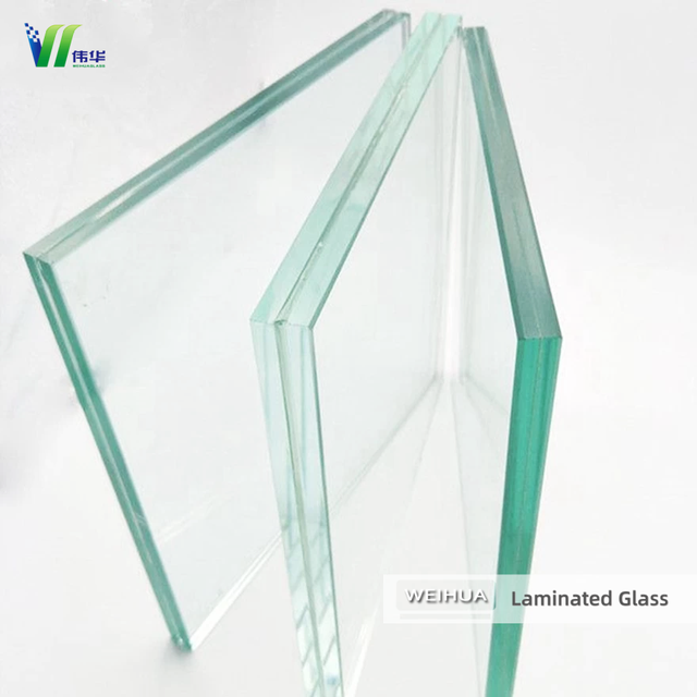 3 Layer Laminated Glass Triplex 25mm 16mm 12mm Thick Tempered Laminated Glass 24mm Laminated Glass