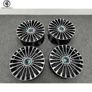 Rines de Estilo Maybach Personalizados para Mercedes Clase G W464 G63 G500, Rines Forjados de Aleación de Aluminio de 20-24 Pulgadas, Color Negro Nuevo - Product Image 6