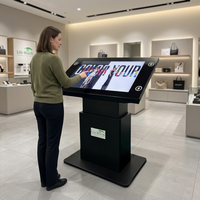 Mesa Táctil Interactiva de 55 Pulgadas con Pantalla LCD, Android/Windows, para Exposiciones y Museos
