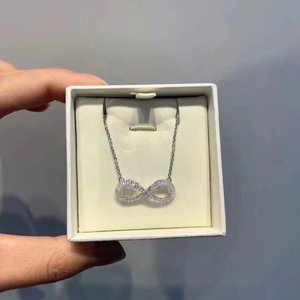 Collier HYPERBOLA en Cuivre et Bambou pour Femme, Luxe Léger, Niche Haut de Gamme, Nouveau Modèle 2024, Cristal Autrichien, Clavicule, Style Européen et Américain - Product Image 6