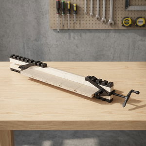 Pince de serrage 4 directions FERVI pour le travail du bois, 150 mm de largeur max., 1,88 kg de poids brut - Product Image 3