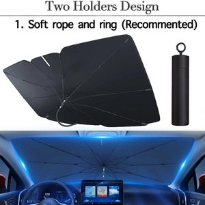 <span class=keywords><strong>Pare</strong></span>-soleil d'été pour <span class=keywords><strong>pare</strong></span>-<span class=keywords><strong>brise</strong></span> de voiture, style à clipser, protection solaire pratique, isolation thermique, ajustement parfait, vente en gros - Product Image 3