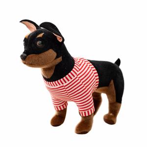 Tùy chỉnh đáng yêu siêu mềm <span class=keywords><strong>Plush</strong></span> <span class=keywords><strong>Dog</strong></span> đồ chơi PP bông điền cho trẻ em-Teddy/Husky/Pug/Beagle/Bulldog/Labrador thấp moq đặt hàng số lượng lớn - Product Image 2