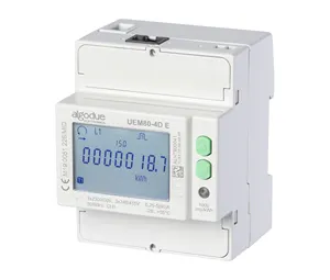 Dreiphasen-Strom Smart Meter Ethernet UEM80 Algodue Made in Italy Energie zähler