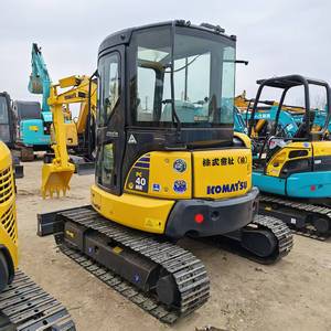 Mini-excavatrice d'occasion 99% neuve, modèles PC70, PC56, PC40MR, d'origine japonaise, 1500 heures de fonctionnement, moteur Komatsu PC70-8, godet de 0,25-0,35 m, 8070 kg - Product Image 3