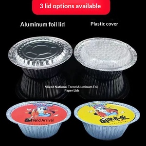 Boîtes à lunch jetables <span class=keywords><strong>en</strong></span> <span class=keywords><strong>aluminium</strong></span> avec couvercles – Version améliorée pour usage commercial, idéales pour le riz au pot, les nouilles aux <span class=keywords><strong>escargots</strong></span> de rivière, China Rui - Product Image 3