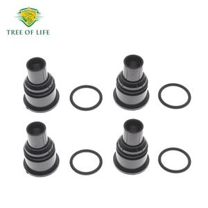 Entretoises d'injecteur de carburant Tree Of Life 90561-10020 avec joints toriques pour réparation et remplacement de moteur diesel Toyota, 4 pièces - Product Image 5