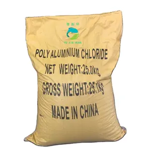 YuXinHuan Fabricação de pó PAC 28%-30% Cloreto de Polialumínio para estação de tratamento de esgoto