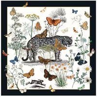 Tapis de jeu de Mahjong imprimé léopard américain, couverture de table antidérapante pour divertissement à domicile et en soirée