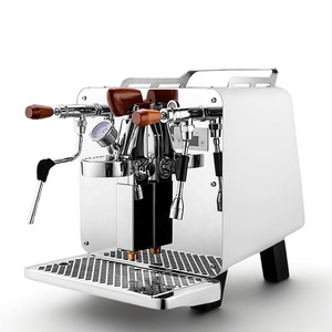 Máquina de Café Espresso Semiautomática con Bomba Vibratoria y Sistema de Preinfusión, Cuerpo de Acero Inoxidable Espejo, Alta Calidad, Grano a Taza - Product Image 1