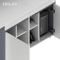 Comptoir de réception moderne en MDF polyvalent pour bureau, salon de beauté, hôpital, hôtel, salle de sport, boutique, école, bar