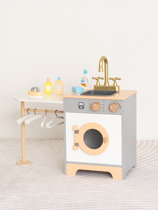 Ensemble de jouets de <span class=keywords><strong>cuisine</strong></span> et de nourriture royale de Vienne Conception de machine à laver élégante Caractéristiques éducatives Boîte de style préscolaire de luxe unisexe emballée - Product Image 6