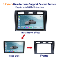 Système de navigation GPS intelligent Meihua avec Android OS, CarPlay intégré, WiFi pour Ford Fiesta 2006-2011, garantie d'un an