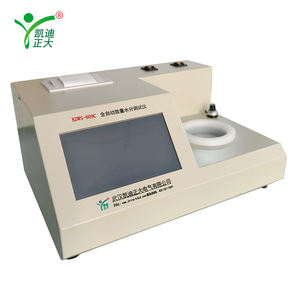 KDWS-809D Otomatik <span class=keywords><strong>Karl</strong></span> <span class=keywords><strong>Fischer</strong></span> Nem Ölçüm Cihazı, Sıvı, Katı ve Gaz Örneklerinde Su İçeriklerinin Doğru Belirlenmesi İçin - Product Image 1