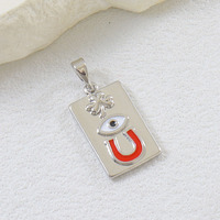 HD991 Venta al por mayor de dijes de esmalte chapados en oro y plata con temática de viaje: Avión, Luna Creciente, Planeta. Suministro de joyería hecha a mano.