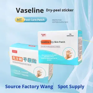 Pansement anti-gerçures <span class=keywords><strong>Vaseline</strong></span> avec bande adhésive en coton pour les <span class=keywords><strong>mains</strong></span> et les pieds, protection contre les gerçures pour toutes les peaux - Product Image 2
