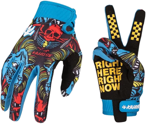 Guantes de Motocicleta Motowolf de Medio Dedo, de Poliéster Elástico, Resistentes al Desgaste, Retro, Transpirables, para Verano - Product Image 1