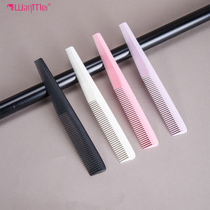 Peigne à cheveux professionnel Wanmei, peigne à cheveux en plastique double face, peigne de coiffure pour hommes, peigne de <span class=keywords><strong>coupe</strong></span> de cheveux pour barbier, peigne de coiffure - Product Image 4