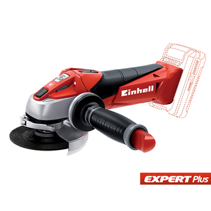 Einhell PXC Cordless Mini smerigliatrice angolare elettrica TE-AG18LI SOLO 4431110 con grilletto e interruttore a scorrimento - Product Image 1