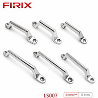 Poignée de traction en acier inoxydable en forme de U LS007-90 |   Poignée de porte d'armoire pour racks de serveurs et machines industrielles, finition polie, facile à installer