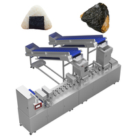 Nouvelle machine automatique de fabrication de nigiri, onigiri et maki, ligne de production à haute capacité, commande tactile