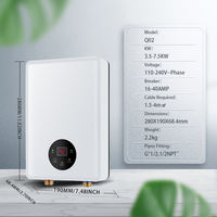 Chauffe-eau électrique instantané 220V 3.5KW, votre propre source fiable d'eau chaude