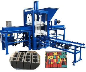 Mesin QT3-15 A Paver A Base De Ciment Pour Blocs De Moulage