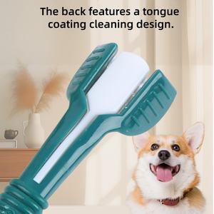 Fábrica Atacado Pet <span class=keywords><strong>Toothbrush</strong></span> Multicolor Três Cabeças Pet Dental Care Animais <span class=keywords><strong>Toothbrush</strong></span> Cat 360 <span class=keywords><strong>Dog</strong></span> <span class=keywords><strong>Toothbrush</strong></span> - Product Image 3