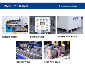 Máquina de soldadura de cuero de espuma EVA de PVC PU TPU de alta frecuencia Máquina de fabricación de guantes de portero - Product Image 3