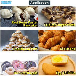 เครื่องผลิตเค้กครีมชูส์พัฟเพสตรี้อัตโนมัติ กึ่งอัตโนมัติ รุ่นใหม่ ความจุสูง <span class=keywords><strong>พ</strong></span>ร้อมระบบฉีดไส้และขึ้นรูป - Product Image 2