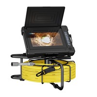 Caméra d'inspection industrielle portable étanche 7 pouces avec éclairage LED 1080P pour la détection des égouts