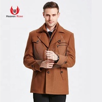Nouveau manteau à la mode de haute qualité pour hommes avec col de marque Manteau à motif imprimé de grande taille à vendre