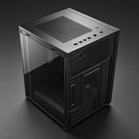 Casing PC Mini Tower MicroATX ITX Mendukung GPU Panjang & HDD 3.5 DIY Chassis Komputer Gaming Harga Pabrik Stok Tersedia