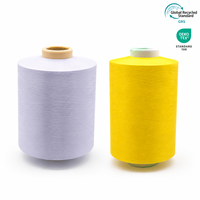 Filament de nylon 6 teint à haute ténacité 100% DTY pour le tricotage et le tissage de tissus