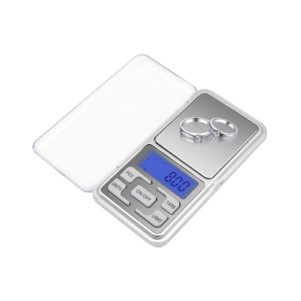 Mini Digital Pocket Scales Diamond Jewelry Gram Scale Pocket Portable Super Balance gram scale 0.01G