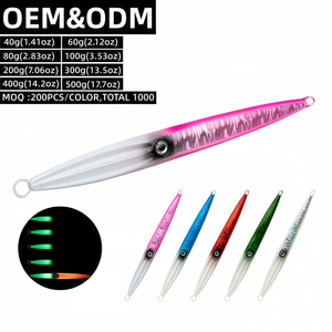 Leurre de pêche en tungstène personnalisé pour saumon, marlin et maquereau - Fournisseur OEM de pêche en lac, étiquette privée - Product Image 1