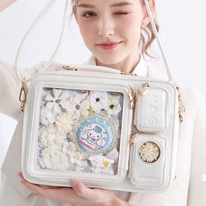 Mochila <span class=keywords><strong>Ita</strong></span> de <span class=keywords><strong>TV</strong></span> personalizada al por mayor, mochila escolar para niñas, mochila con pantalla de Pin de Anime, bolso de hombro convertible, MOQ bajo de alta calidad - Product Image 1