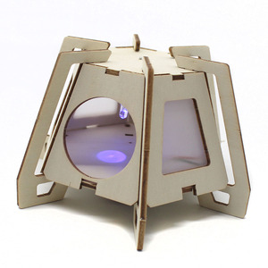 Cabina de <span class=keywords><strong>Refugio</strong></span> de Emergencia <span class=keywords><strong>Serie</strong></span> Base Marte, Herramienta Educativa para Experimentos Científicos de Estudiantes, Modelo Pequeño de Ensamblaje en Metal/Madera/Plástico - Product Image 1