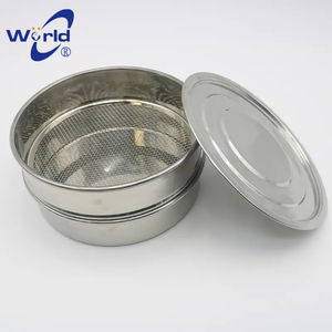 스테인레스 스틸 테스트 체 따기 정밀 라운드 체 304 스테인레스 스틸 샘플 체 - Product Image 6