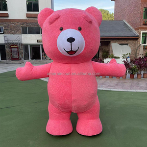 Phổ biến Inflatable gấu linh vật gấu trúc Gấu bông linh vật phổ biến động vật tùy chỉnh Inflatable trang phục cho người lớn - Product Image 3