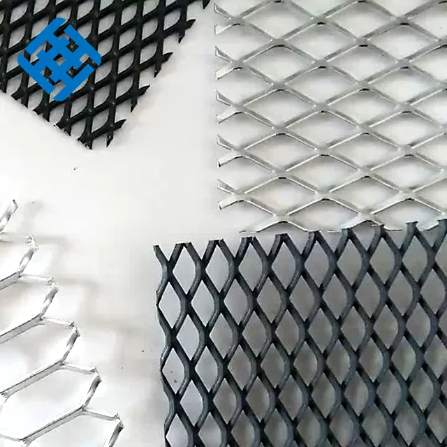 Manufacturer diamond Aluminium expanded metal fence mesh