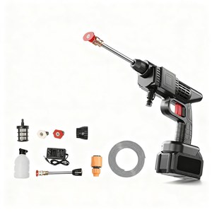 Pistola <span class=keywords><strong>de</strong></span> Agua para Lavado <span class=keywords><strong>de</strong></span> Autos con Boquilla Rociadora, 1000W, Batería <span class=keywords><strong>de</strong></span> Litio, Presión <span class=keywords><strong>de</strong></span> 30 Bares, para Uso Doméstico, Lavadora a Presión con Jabón - Product Image 6