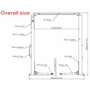 High Performance Launch TLT240SCA 4ton Lifting 2 Post Floor <strong>Car</strong> <strong>Lift</strong> / <strong>Car</strong> Lifter <strong>Jack</strong> / <strong>Hydraulic</strong> <strong>Car</strong> <strong>Lift</strong> with Beam <strong>Car</strong> Lifter - Product Image 3